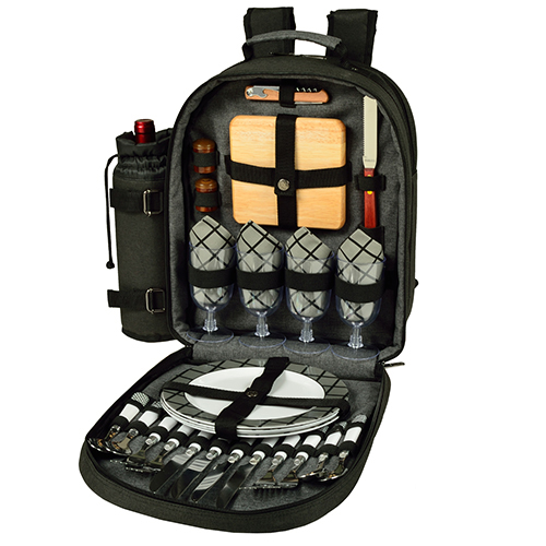 Four Person Picnic Backpack