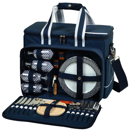 Deluxe Picnic Cooler for Four