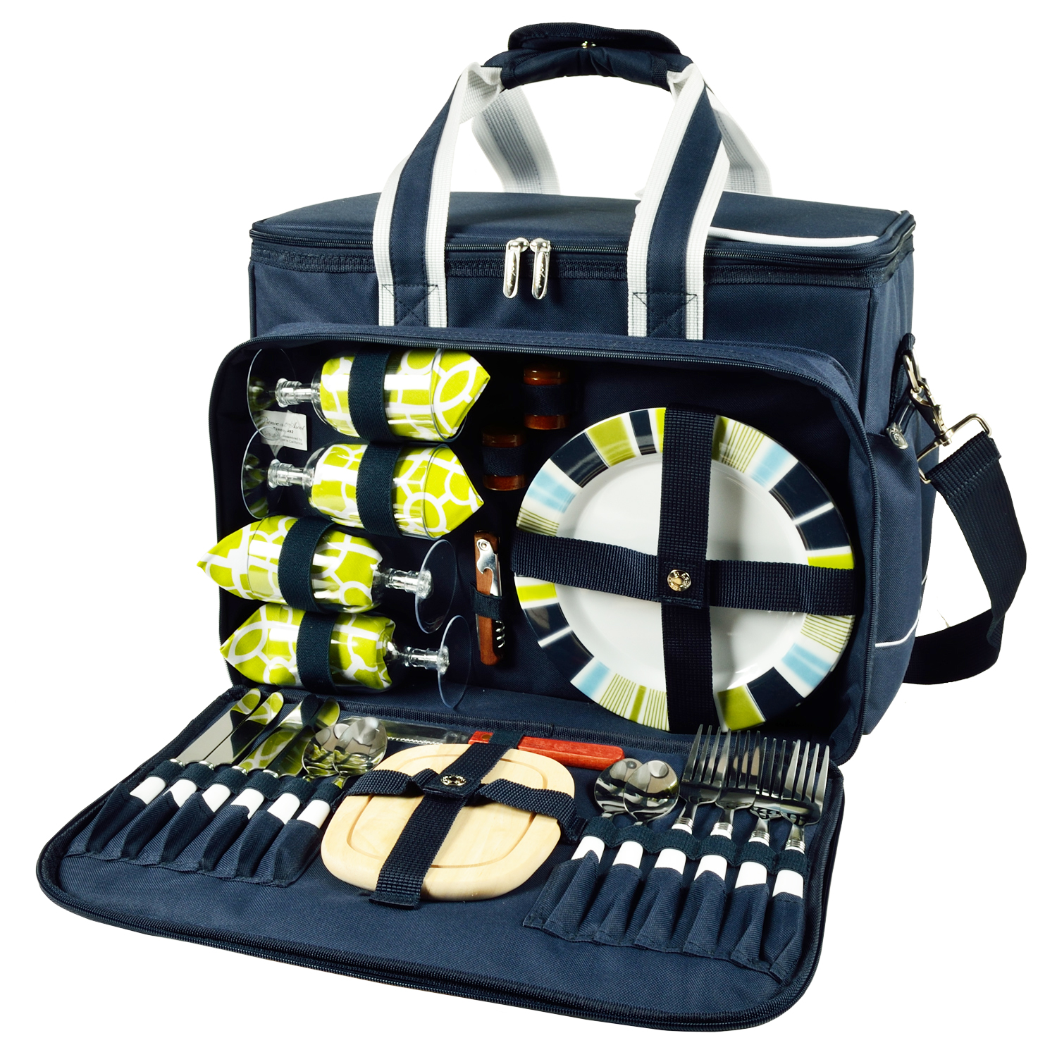 Deluxe Picnic Cooler for Four