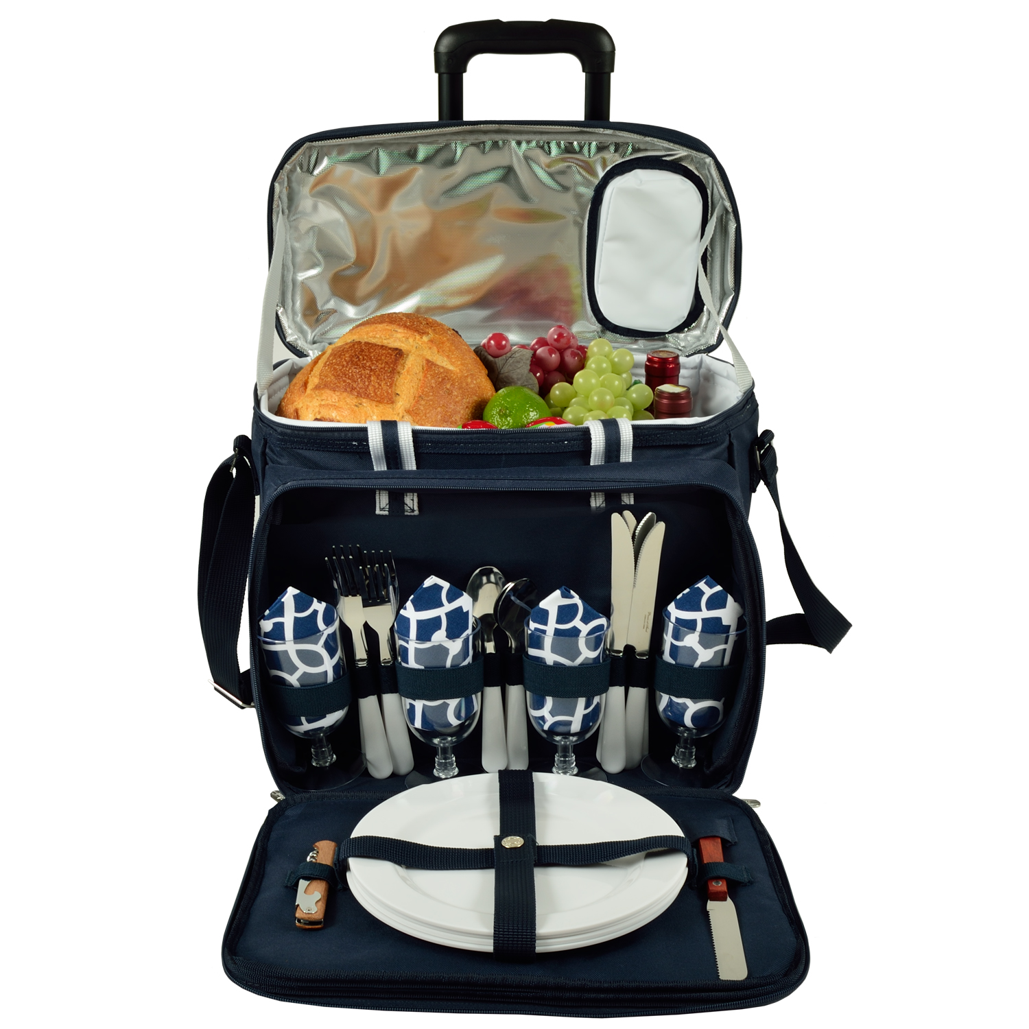 Deluxe Picnic Cooler for Four