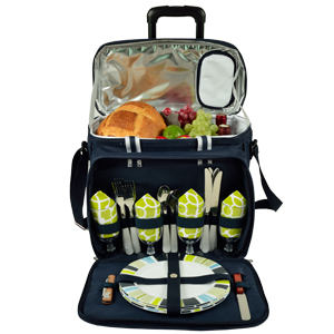 Deluxe Picnic Cooler for Four