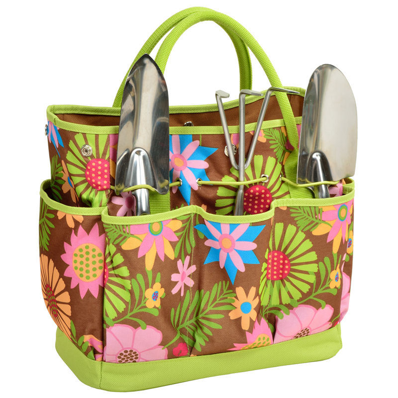 Garden Tote & Tools Set 