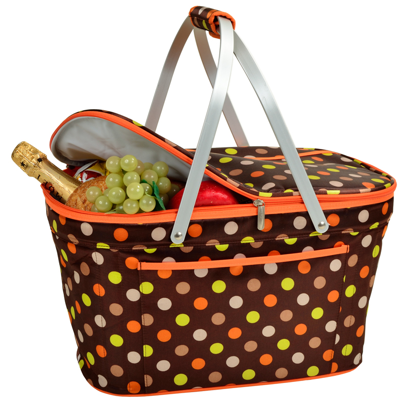 Collapsible Insulated Basket Cooler 