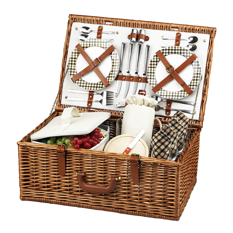 Dorset Picnic Basket for Four