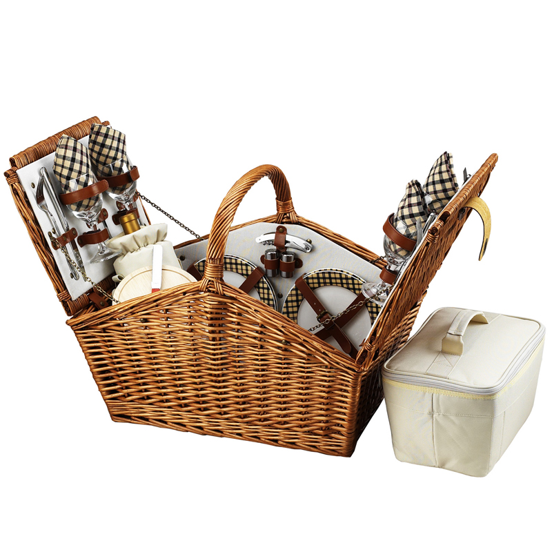 Huntsman Picnic Basket for Four