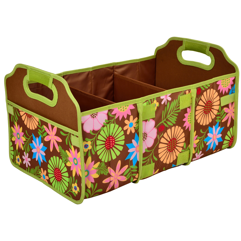 Durable 3 section trunk organizer. Great for keeping sports gear