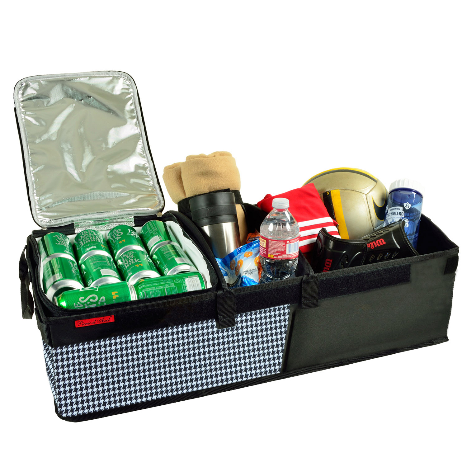 Ultimate Trunk Organizer WITH 28 Can Cooler