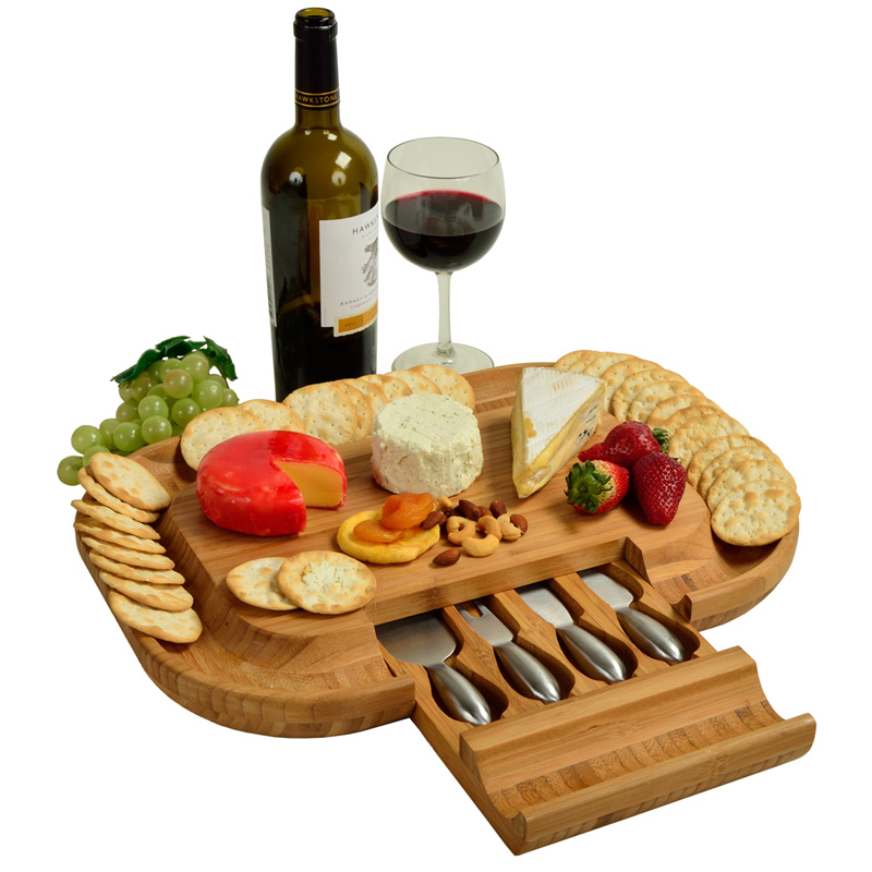 Deluxe Malvern Cheese Board Set 