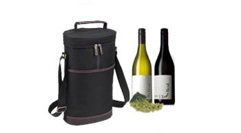 Picnic at Ascot Sunset Wine Tote Diamond Granite