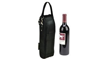 Picnic at Ascot Wine Carrier & Purse 622-BLK