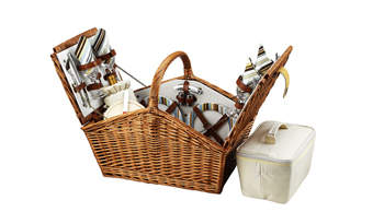 Huntsman Picnic Basket for Four