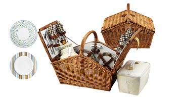 Huntsman Picnic Basket for Four